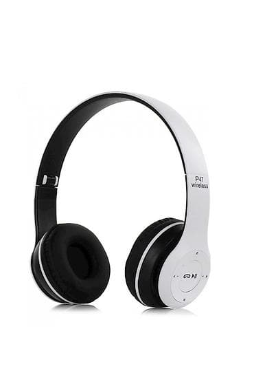 nausnik bluetooth: Yeni Simsiz (Bluetooth) Qulaqcıqlar, rəng - Ağ — 1