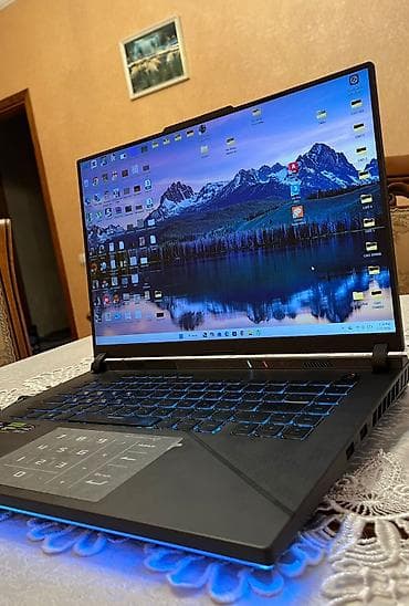 işlenmiş noutbuklar: İşlənmiş ASUS ROG, 16 ", Intel Core i9, 1 TB — 2