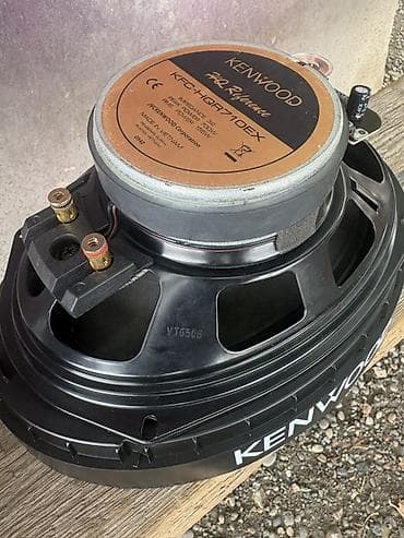 səs ucaldan qiyməti: Kenwood KFC-HQR710EX avtomobil akustikası – 7x10 düym (oval) koaksial — 3