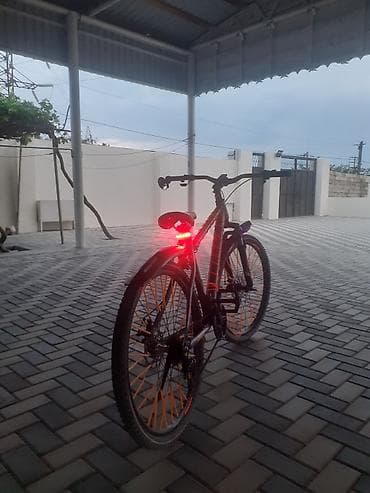Salam velosiped vista narıncı rengdə qabaqda pultnan işləyen universal — 4