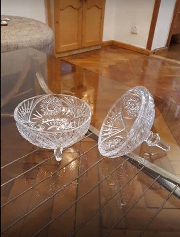 германия посуда: Хрустальная ваза Новая в подарочной коробке Привезена из Америки — 2