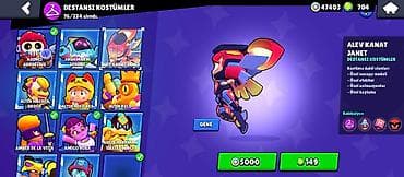 Brawl Stars oyun hesabı - Profil adı: İSMAYILPRO99 - Kupa 47.846 — 6