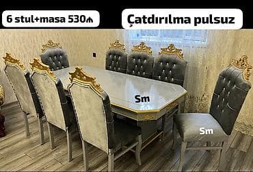 sekretar sto: Yeni, Masa və oturacaqlar, Kredit yoxdur, Azərbaycan — 4