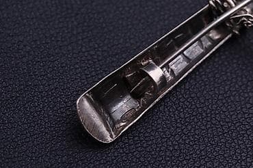 Broş, 1980 il, Gümüş, Vəziyyəti: Qənaətbəxş — 3