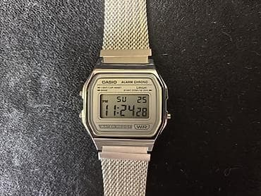 qol saatı casio: Qol saatı, Casio, rəng - Gümüşü — 4