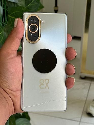 Huawei Nova 10, 128 GB, rəng - Gümüşü, Sensor, Barmaq izi, Simsiz şarj