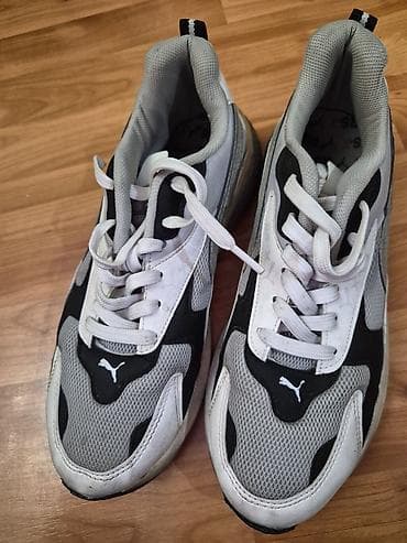 puma krasofka: Puma RS seriyası kişi krossovkaları - Rəng: boz, ağ və qara — 3