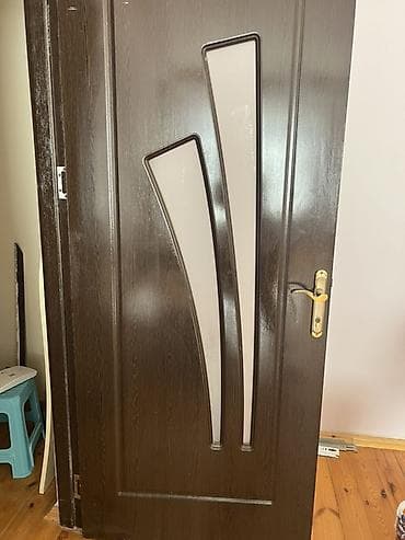 Yataq otağı üçün İşlənmiş Otaq qapısı Çərçivə ilə, Ünvandan götürmə — 2