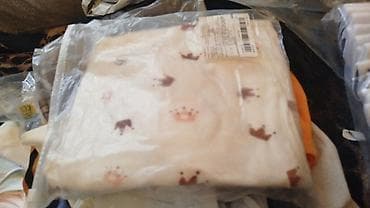 Uşaq üçün yumşaq pambıq yorğan/örtük - Material: nəfəsalan, yumşaq