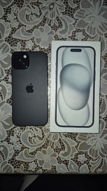 iphoneler: IPhone 15, 128 GB, Qara, Face ID — 2
