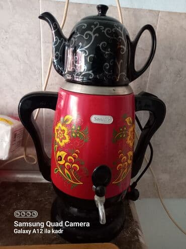 samovar 10 litr: İşlənmiş Elektrik Samovar, 4 l, Ünvandan götürmə — 3