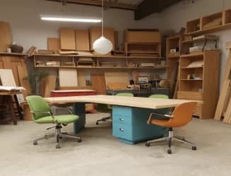 Sifarişlə ofis mebeli