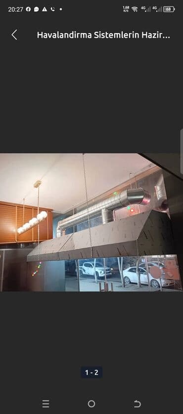 Məhsul: Havalandırma sistemlərinin hazırlanması və quraşdırılması lalafo.az -da Məhsul: Havalandırma sistemlərinin hazırlanması və quraşdırılması