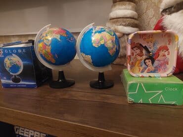 Настольные наборы: Tədris və dekor üçün kiçik stolüstü dəst suviner, qlobus, saat at lalafo.az — 1 Настольные наборы: Tədris və dekor üçün kiçik stolüstü dəst suviner, qlobus, saat — 1