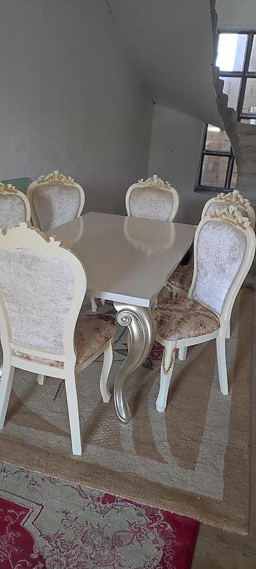 389₼ MASA desti :-TƏCİLİ SATILIR‼️* 6oturacağı var yaxşı vəziyyətdədir lalafo.az -da 389₼ MASA desti :-TƏCİLİ SATILIR‼️* 6oturacağı var yaxşı vəziyyətdədir