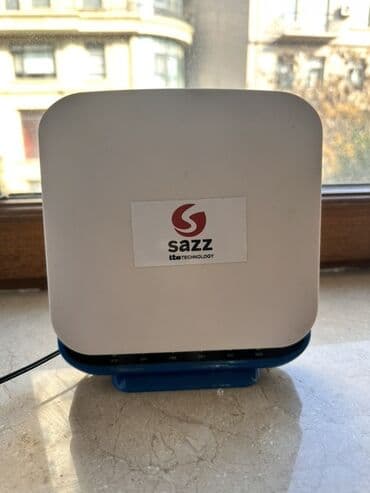 Sazz LTE CPE router - Model: CPE8102-SI-2D-1V (WiFi-3x qeyd olunub) - lalafo.az -da Sazz LTE CPE router - Model: CPE8102-SI-2D-1V (WiFi-3x qeyd olunub) -