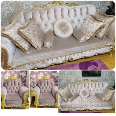 NigAz mebel 🖤: 2 eded divan 2 eded kreslo .Dest 400₼ satilir .Unvan Bineqedi lalafo.az -da NigAz mebel 🖤: 2 eded divan 2 eded kreslo .Dest 400₼ satilir .Unvan Bineqedi