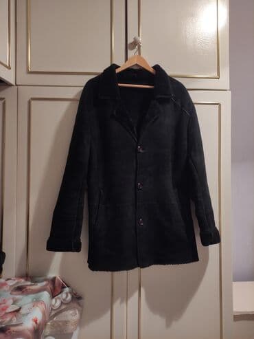 Дубленки: Дубленка, XL, цвет - Черный at lalafo.az — 2 Дубленки: Дубленка, XL, цвет - Черный — 2