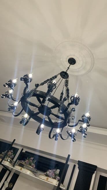 Çılçıraq, 10 və daha çox lampa, Metal lalafo.az -da Çılçıraq, 10 və daha çox lampa, Metal