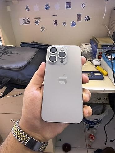 IPhone 15 Pro, 128 GB, Natural Titanium, Face ID lalafo.az -da IPhone 15 Pro, 128 GB, Natural Titanium, Face ID