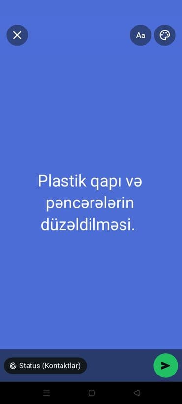 Xidmət: Plastik qapı və pəncərələrin düzəldilməsi - PVC lalafo.az -da Xidmət: Plastik qapı və pəncərələrin düzəldilməsi - PVC