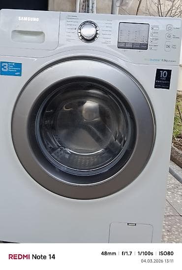 Samsung paltaryuyan maşın – EcoBubble texnologiyalı, 8 kq yükləmə at lalafo.az Samsung paltaryuyan maşın – EcoBubble texnologiyalı, 8 kq yükləmə