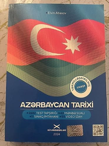 Məhsul: “Azərbaycan Tarixi” hazırlıq kitabı Müəllif: Elvin Abasov lalafo.az -da Məhsul: “Azərbaycan Tarixi” hazırlıq kitabı Müəllif: Elvin Abasov