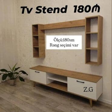 Düz TV altlığı, Polkalı, Laminat lalafo.az -da Düz TV altlığı, Polkalı, Laminat