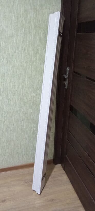 Дверные стекла: Ağ rəngli dekorativ qapı platbandı və karniz dəsti - Material: MDF və at lalafo.az — 2 Дверные стекла: Ağ rəngli dekorativ qapı platbandı və karniz dəsti - Material: MDF və — 2