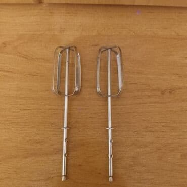 Mətbəx mikseri üçün 2 ədəd paslanmayan poladdan çalıcı ucluq (beater) lalafo.az -da Mətbəx mikseri üçün 2 ədəd paslanmayan poladdan çalıcı ucluq (beater)