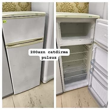 Iki qapılı soyuducu (üst kamera dondurucu, alt kamera soyuducu). - lalafo.az -da Iki qapılı soyuducu (üst kamera dondurucu, alt kamera soyuducu). -