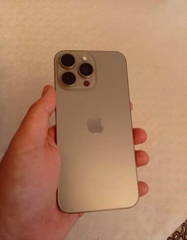 IPhone 15 Pro Max, 256 GB, Gümüşü, Face ID lalafo.az -da IPhone 15 Pro Max, 256 GB, Gümüşü, Face ID