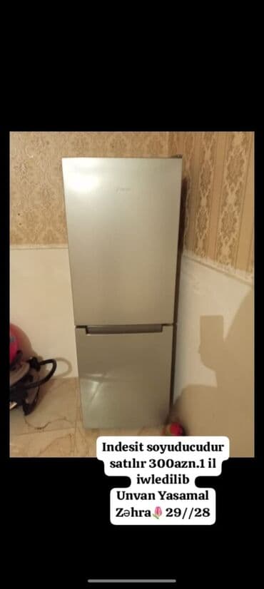 Indesit soyuducudur satılır 300azn.1 il iwledilib Unvan Yasamal lalafo.az -da Indesit soyuducudur satılır 300azn.1 il iwledilib Unvan Yasamal