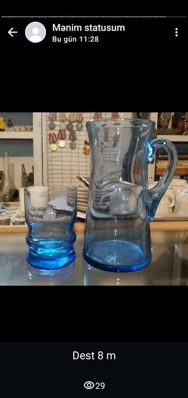 Sup qabları, 1 əd, rəng - Göy, Şüşə, Rusiya lalafo.az -da Sup qabları, 1 əd, rəng - Göy, Şüşə, Rusiya