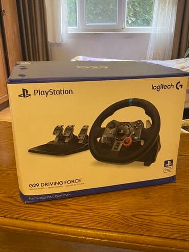 Logitech G29 Driving Force sükan seti – PlayStation üçün Teze 2-3 lalafo.az -da Logitech G29 Driving Force sükan seti – PlayStation üçün Teze 2-3