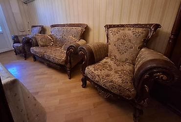 Klassik divan, 2 kreslo lalafo.az -da Klassik divan, 2 kreslo