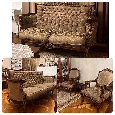 Ruminya istehsali dest 1300₼ satilir .Deste 2 divan 2 kreslo jurnalni lalafo.az -da Ruminya istehsali dest 1300₼ satilir .Deste 2 divan 2 kreslo jurnalni