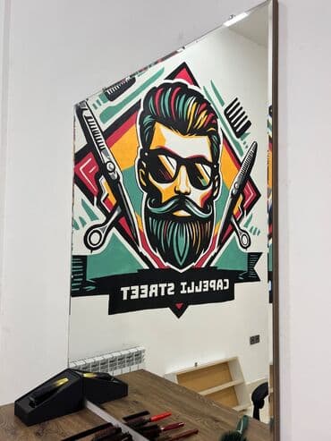 Yeni, Saş kəsimi üçün masa, Güzgülü lalafo.az -da Yeni, Saş kəsimi üçün masa, Güzgülü