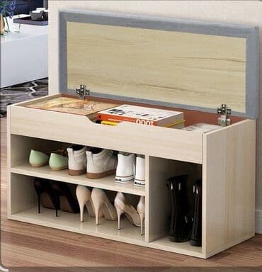 Çoxfunksiyalı ayaqqabı oturacağı/şkafı - Dəbli skandinaviya tərzində lalafo.az -da Çoxfunksiyalı ayaqqabı oturacağı/şkafı - Dəbli skandinaviya tərzində