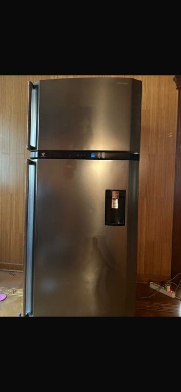 2 qapılı Sharp Soyuducu Satılır, rəng - Gümüşü, Təkərli lalafo.az -da 2 qapılı Sharp Soyuducu Satılır, rəng - Gümüşü, Təkərli