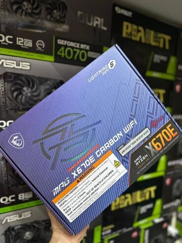 Ana Platası MSI MSI MPG X670E Carbon Wi-Fi, Yeni lalafo.az -da Ana Platası MSI MSI MPG X670E Carbon Wi-Fi, Yeni