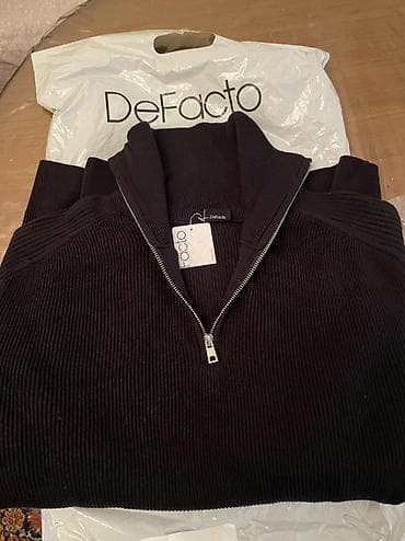 Sviter, Defacto, L, rəng - Qara lalafo.az -da Sviter, Defacto, L, rəng - Qara