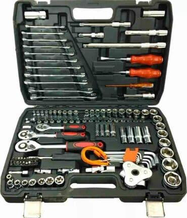 Tam universal alət dəsti – daşıma çamadanında Məzmun: - 1/2", 3/8" və lalafo.az -da Tam universal alət dəsti – daşıma çamadanında Məzmun: - 1/2", 3/8" və