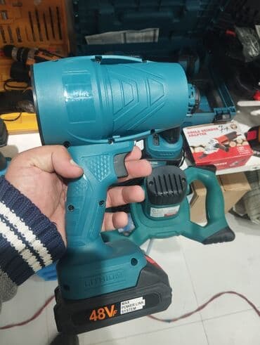 Hava vuranlar: Akku ilə işləyən əl ventilyatoru / üfürücü - Güc mənbəyi: 48Vf lalafo.az -da — 2 Hava vuranlar: Akku ilə işləyən əl ventilyatoru / üfürücü - Güc mənbəyi: 48Vf — 2