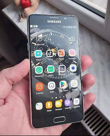 Samsung Galaxy A5 2016, 16 GB, rəng - Qara, Barmaq izi lalafo.az -da Samsung Galaxy A5 2016, 16 GB, rəng - Qara, Barmaq izi