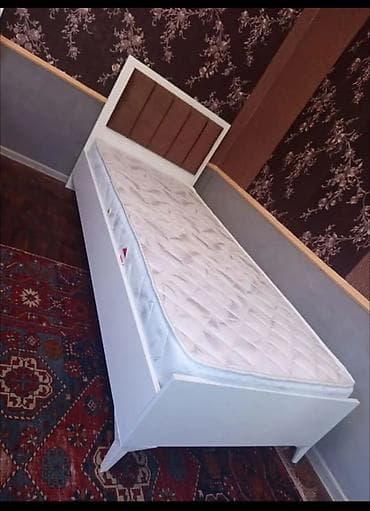 Bir nəfərlik çarpayı və döşək dəsti - Ölçü: təxmini 90x200 sm lalafo.az -da Bir nəfərlik çarpayı və döşək dəsti - Ölçü: təxmini 90x200 sm
