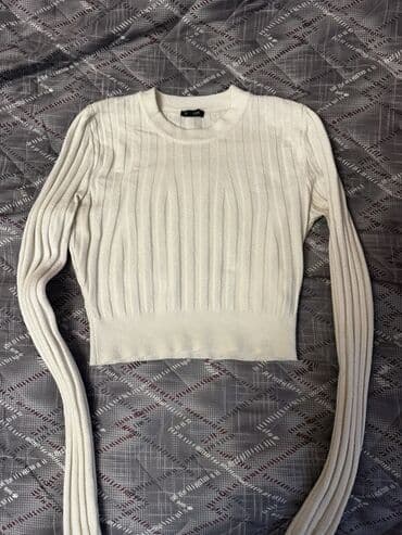 Sviter, S, M, rəng - Ağ lalafo.az -da Sviter, S, M, rəng - Ağ