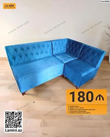 Künc divan, Mətbəx üçün, Vеlur parça, Açılan lalafo.az -da Künc divan, Mətbəx üçün, Vеlur parça, Açılan