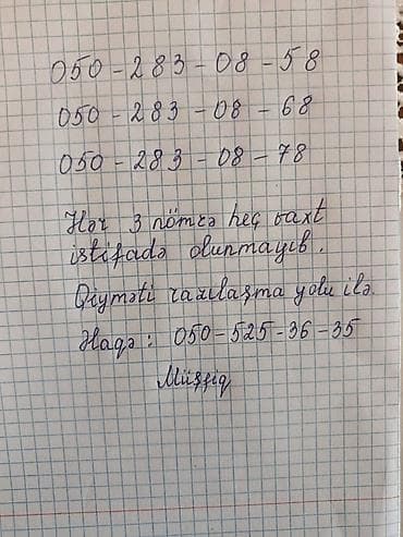 Nömrə: ( 055 ) ( 5773536 ), Yeni lalafo.az -da Nömrə: ( 055 ) ( 5773536 ), Yeni