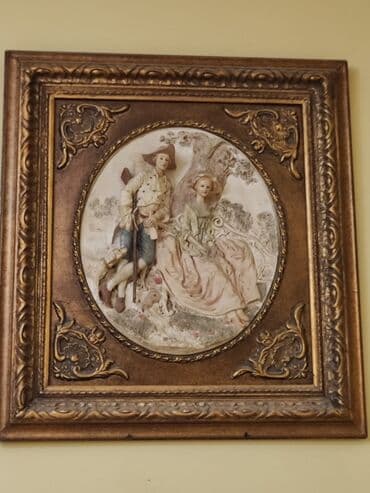 Dekorativ rəsm paneli – klassik üslubda relyef kompozisiya - Oymalı lalafo.az -da Dekorativ rəsm paneli – klassik üslubda relyef kompozisiya - Oymalı